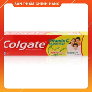 Kem đánh răng Colgate Vitamin C 170g date mới .