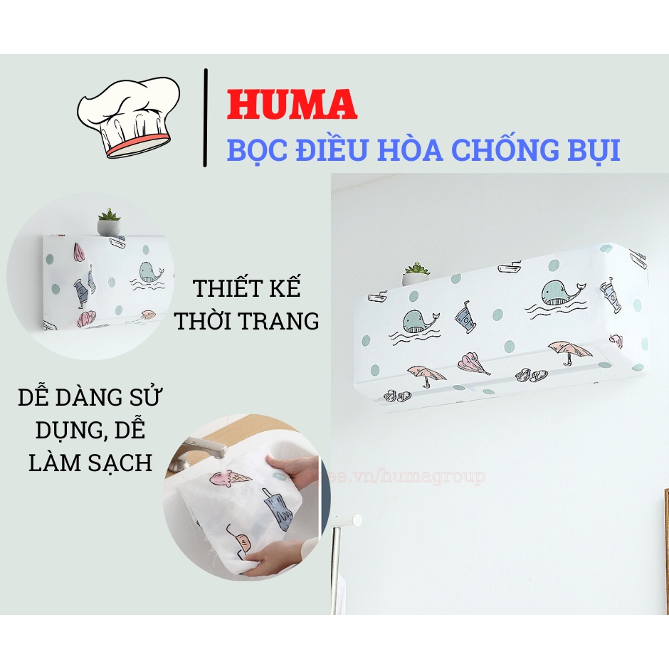 Túi Bọc Điều Hoà Bằng Nilong Chống Bụi Bẩn, Chống Ẩm Mốc