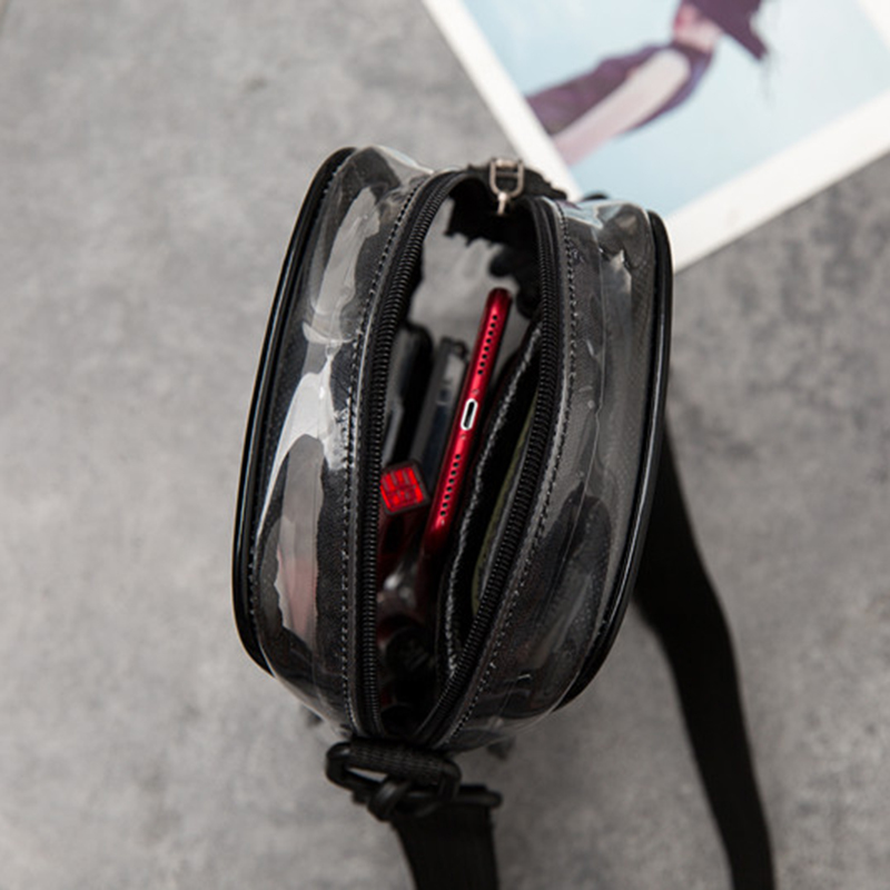 Ielgy Outing Túi Đeo Chéo Vai Bằng PVC Đa Chức Năng Hàn Quốc