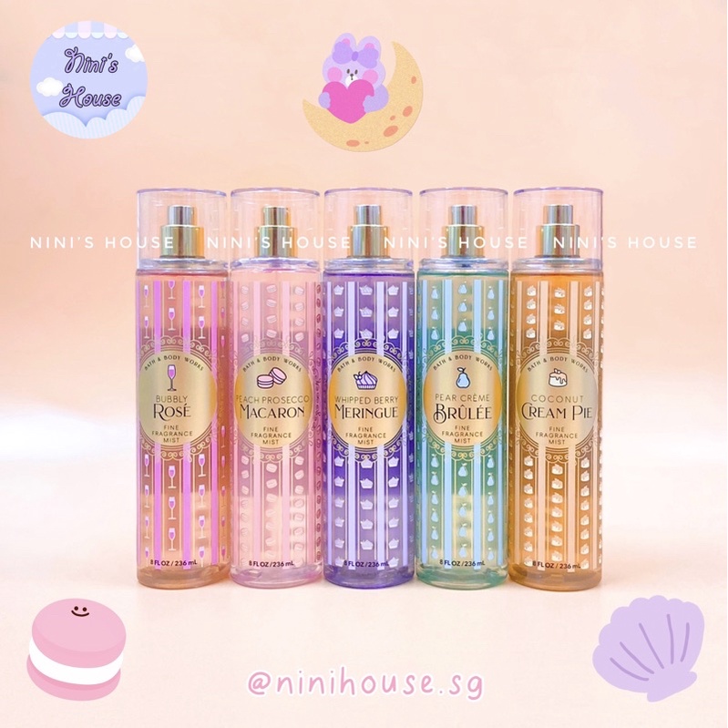 Xịt Thơm Body Mist Bath and Body Works BST CHEERS TO NEWNESS