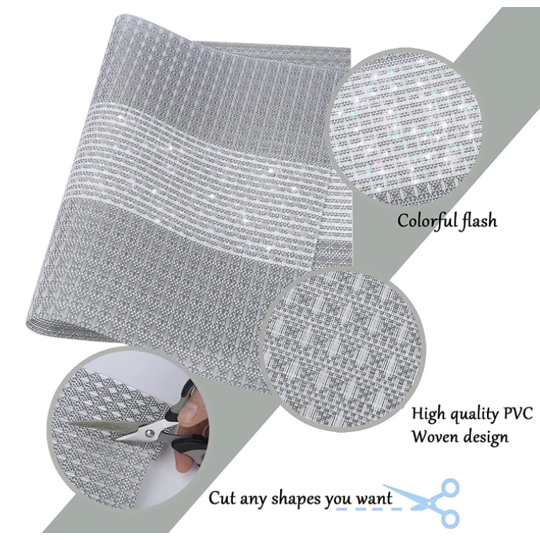 【Hot 2022】Kho sỉ Tấm lót bàn ăn, miếng lót bàn ăn cách nhiệt PVC họa tiết đơn giản sang trọng
