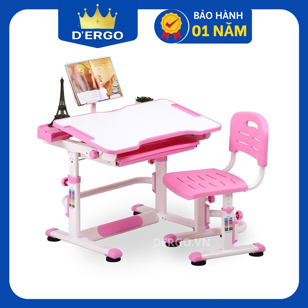 Bộ Bàn Học Thông Minh iSmart D8-Max Điều Chỉnh Chiều Cao Chống Gù Chống Cận