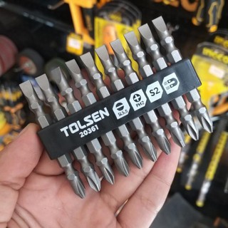 [ 20361 ] Mũi Vít 2 Đầu ( + ) ( - ) 65mm Tolsen