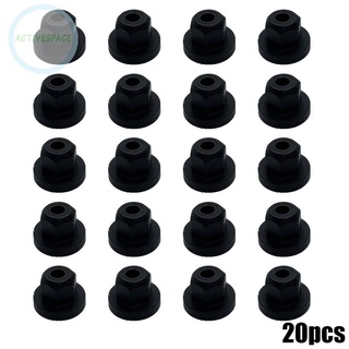 20 đai ốc nhựa lỗ 4.5mm dành cho BMW E61 E65 E90 E91 X3 E36 E39 E46 cao cấp
