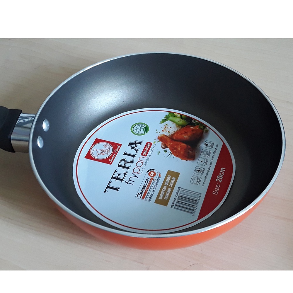 [Chính hãng] Chảo chống dính đáy từ 26cm Elmich Smartcook Teria SM-0390 dùng được tất cả các bếp