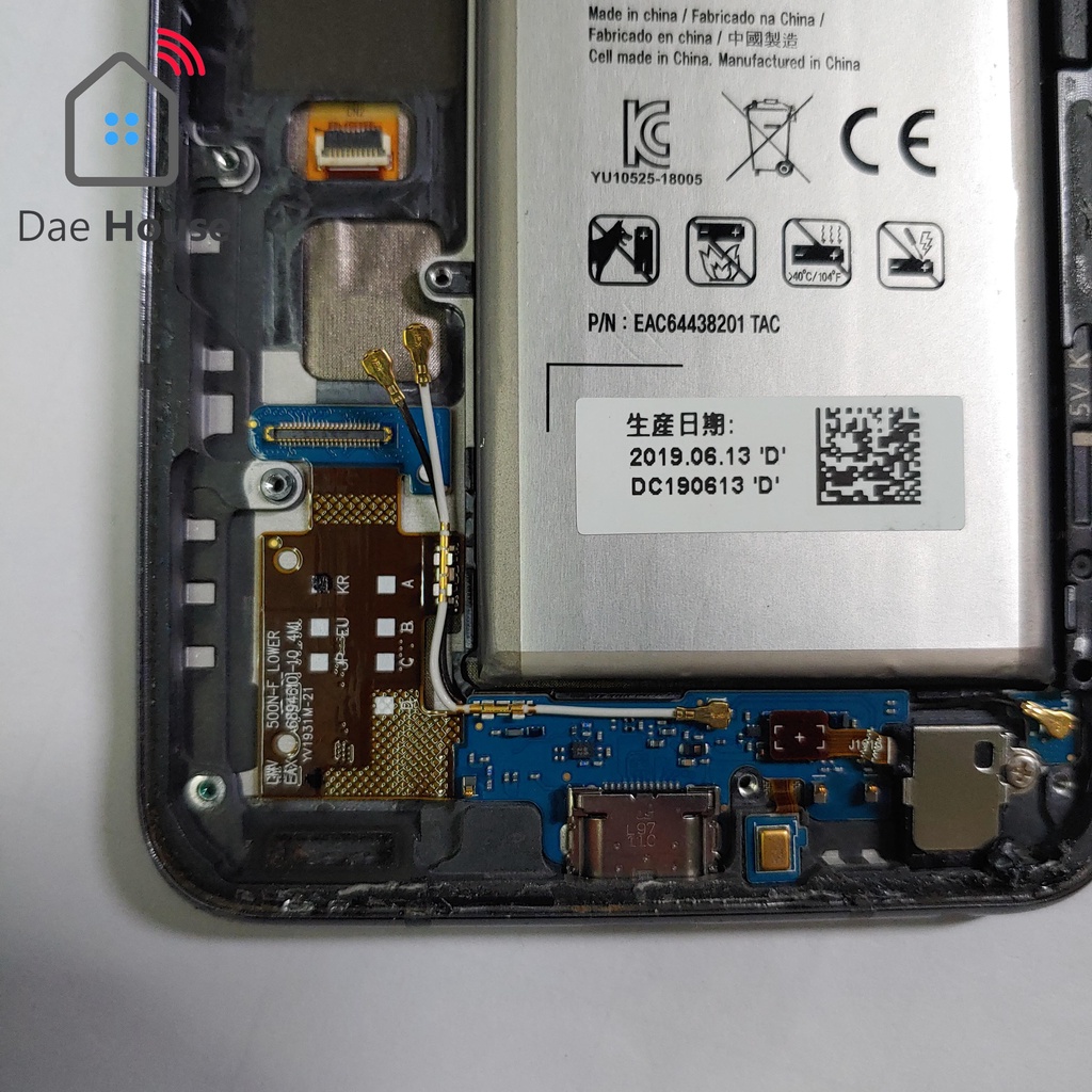 Cụm chân sạc bóc máy LG V50 Hàn Quốc
