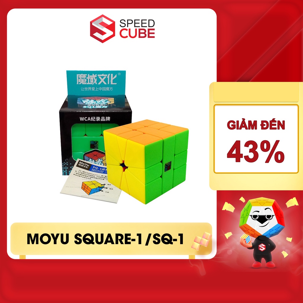 Rubik Biến Thể Moyu SQ-1 / Square-1 Stickerless Rubic Chính Hãng Moyu - Shop Speed Cube