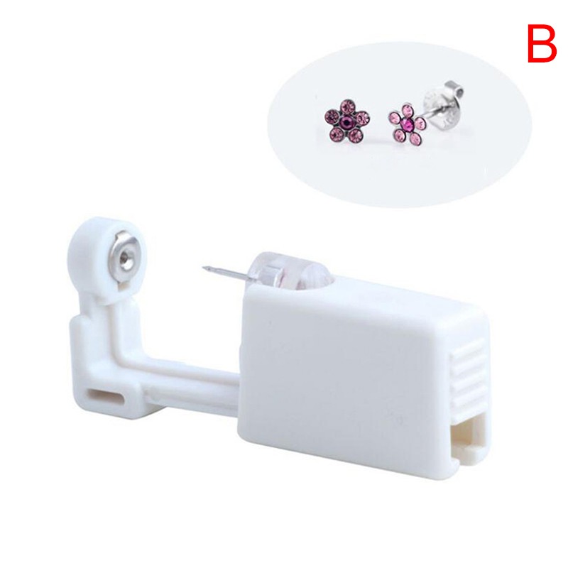 [Bảo Vệ tinh tế♥Khuyên Xỏ Sụn Tai Dùng Một Lần Hình Hoa