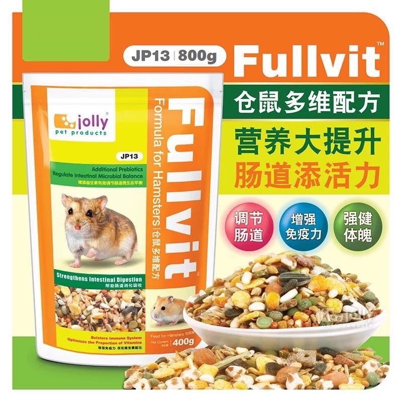 Thức ăn tổng hợp cho chuột Hamster ăn hàng ngày JOLLY 400g