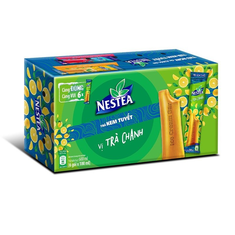 Một hộp - 6 chiếc kem tuyết NESTEA vị trà chanh | BigBuy360 - bigbuy360.vn