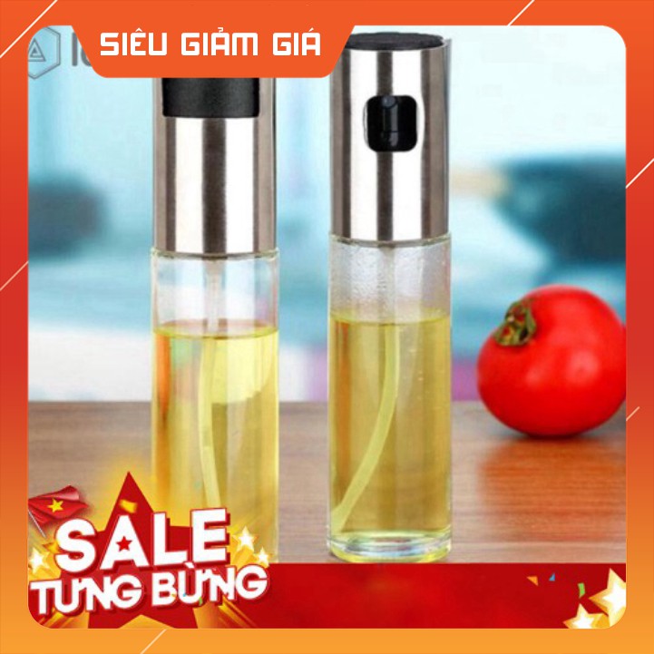 Bình xịt dầu thuỷ tinh dung tích 100ml