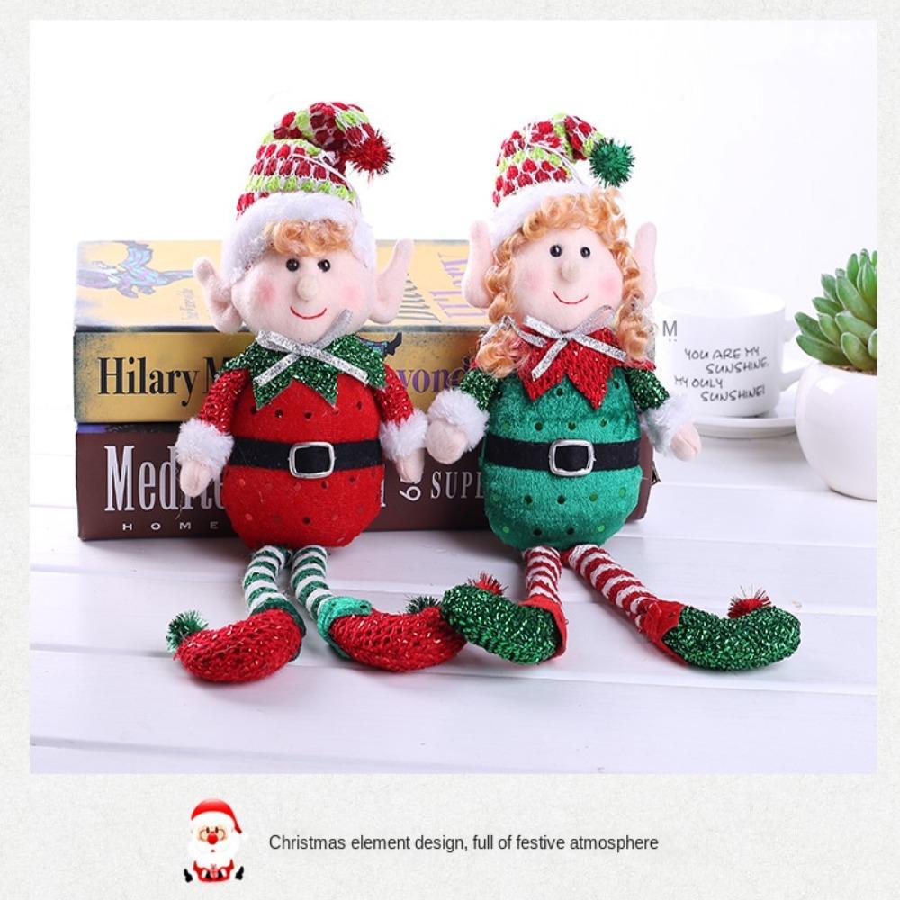 Búp Bê Yêu Tinh Nhồi Bông Trang Trí Nhà Cửa Nhân Dịp Giáng Sinh Năm Mới