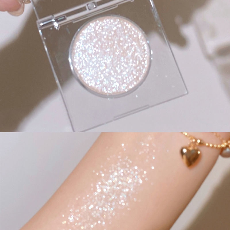 Phấn mắt tạo khối nhũ bắt sáng có thể dùng trên gương mặt và xương quai xanh bling bling