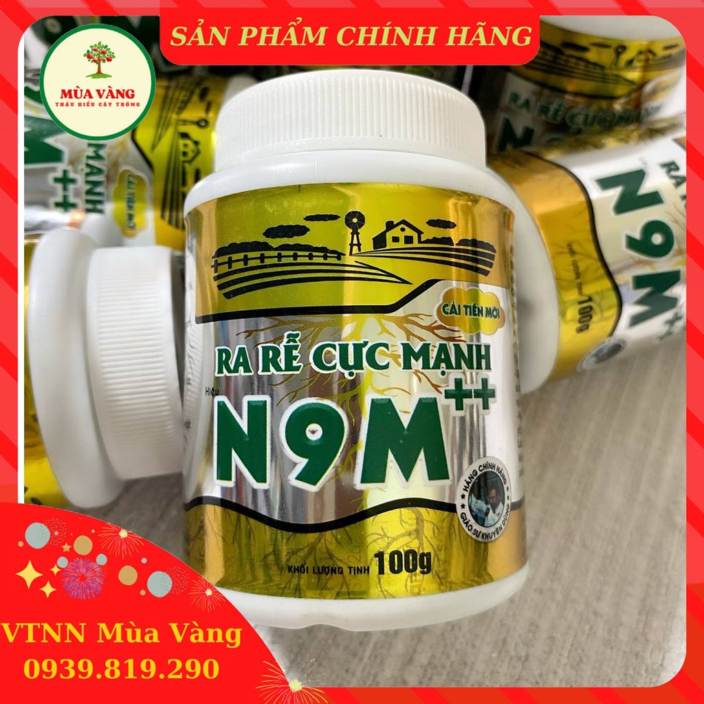 CHẾ PHẨM SINH HỌC KÍCH THÍCH RA RỄ " N9M " 500G