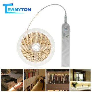 5V 2835 LED Strip with PIR Motion Sensor Switch Controller Bedroom Night Light