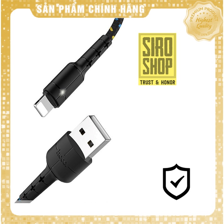 Cáp sạc iPhone dây dù Hoco X14 Pro