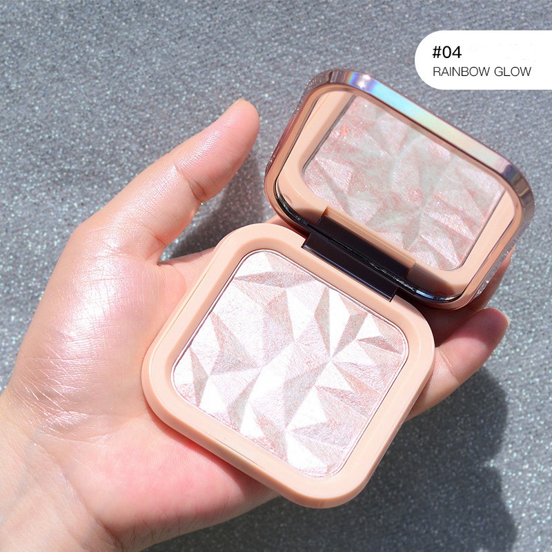 (Hàng Mới Về) Bảng Phấn Trang Điểm Bắt Sáng Tạo Khối Màu Ánh Kim 1 | BigBuy360 - bigbuy360.vn