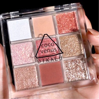 [APP MÃ _MPVC] Phấn Mắt 9 MÀU COCO VENUS DIKALU (Hàng nội địa Trung)