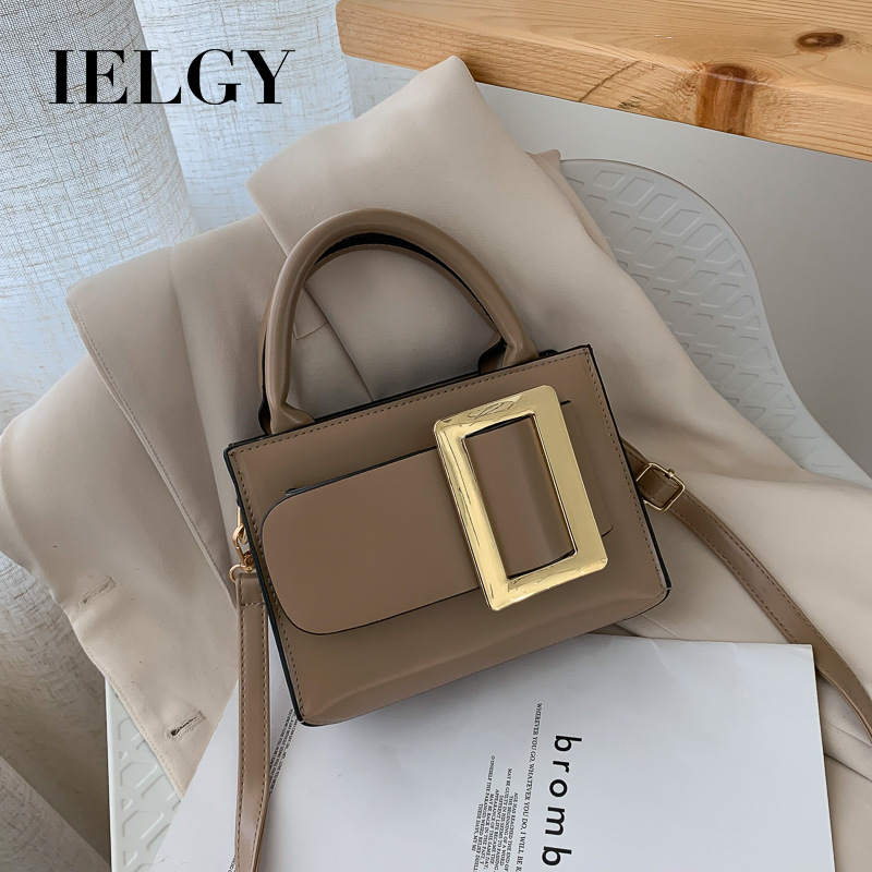 Túi xách thời trang kiểu retro phong cách Hàn Quốc thanh lịch dành cho nữ IELGY