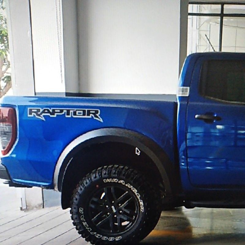 Tem dán xe raptor,tem dán xe ranger,tem dán 4x4,chữ raptor,tem dán xe bán tải