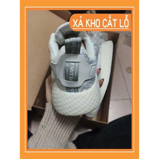 Giày sneakers nmd trắng xám