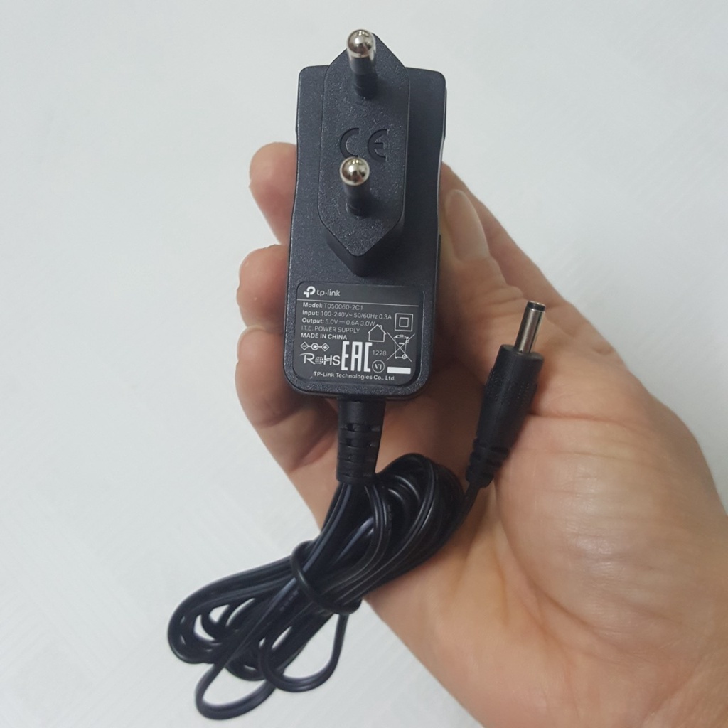 Nguồn Tp Link 5V - 0.6A Dùng cho wifi và các thiết bị điện chân nhỏ - Hàng Chính Hãng