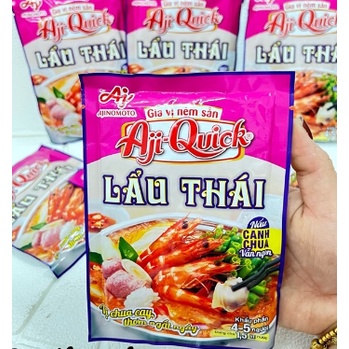 Gia vị lẩu thái AjiQuick 55g