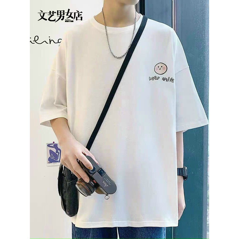 Áo thun nam nữ tay lỡ form rộng freesize unisex cho nữ in nhiều họa tiết nhiều màu sắc | BigBuy360 - bigbuy360.vn