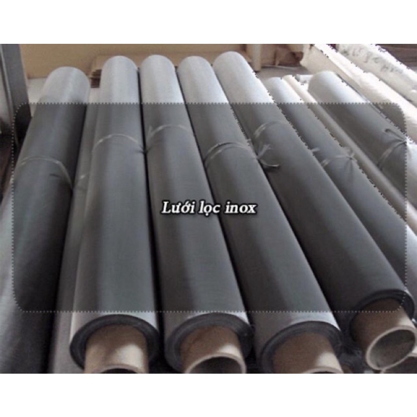 Lưới lọc inox 304 không rỉ 80 mesh - 200mesh dụng cụ chuyên lọc bền đẹp, chắc chắn hàng loại 1 đảm bảo.