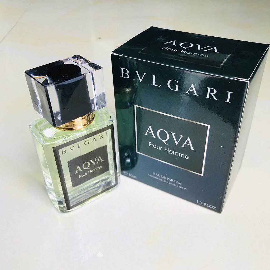 [Lưu hương 8 tiếng] Nước hoa Nam BVL AQVA 50ml hàng cao cấp