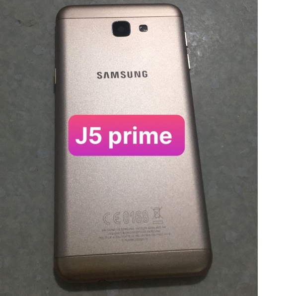 bộ vỏ j5 prime -samsung( gồm sườn,lưng,kính cam,nút tăng giảm