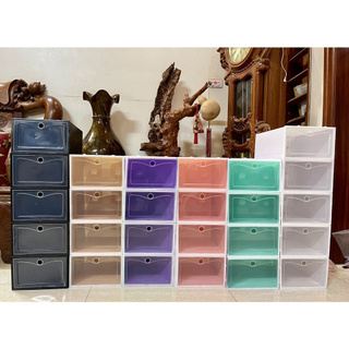 Hộp đựng giày nắp nhựa PP trong suốt size 33x23x13,5cm
