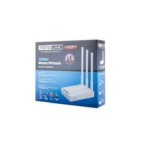 Bộ phát Totolink Router Wi-Fi chuẩn N 300Mbps N302R Plus - Hàng Chính Hãng