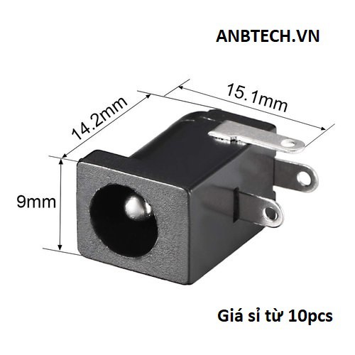 DC5521 Đầu Nối DC Cái 5521 Jack DC 5521 Hàn PCB Kim 2.1mm