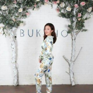 BỘ PIZAMA LỤA HỌA TIẾT SIÊU XINH