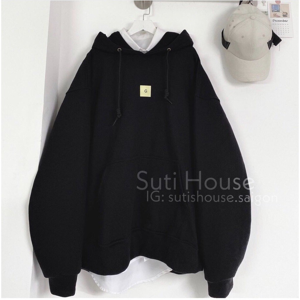 Áo Hoodie Chữ G Chất Nỉ Ngoại Không Xù Form Unisex Nam Nữ | BigBuy360 - bigbuy360.vn