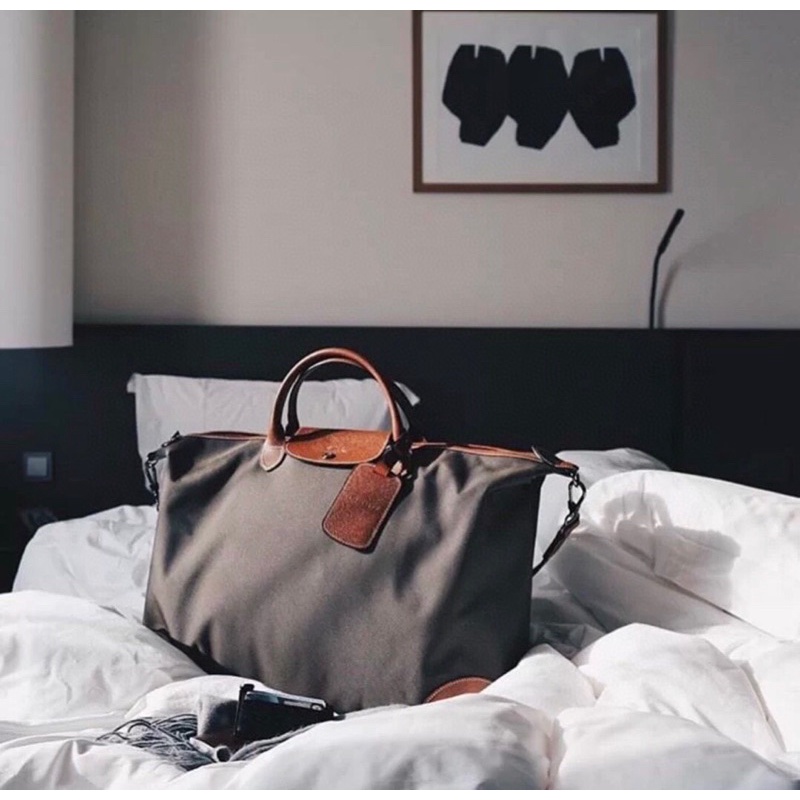 Túi xách du lịch Longchamp nam nữ size lớn gấp gọn, tiện dụng chống nước mới 100%