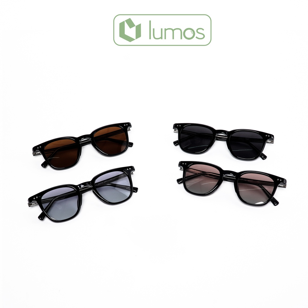 Kính mắt nam nữ bảo vệ mắt chống tia UV chống chói thời trang cao cấp Lumos Lutto 3007