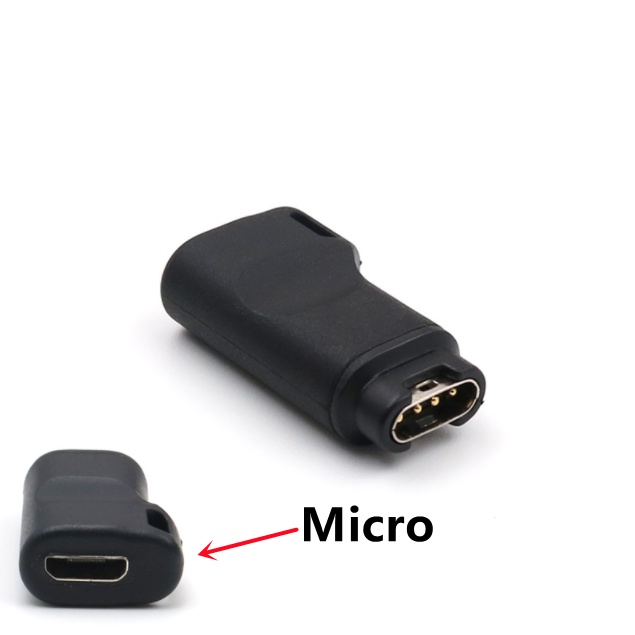 Đế Sạc Giao Diện Type C / Micro Cho Đồng Hồ Thông Minh Garmin Fenix 7 7X 7S 6 6X EPIX Forerunner 955 255 S