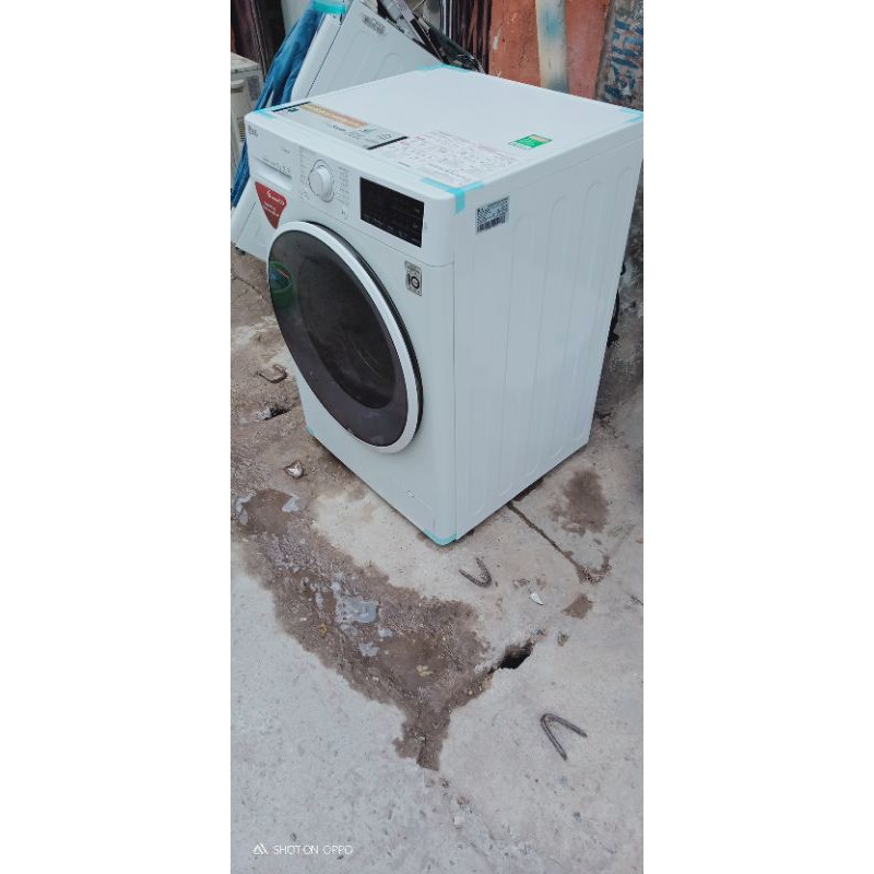 Máy giặt LG inverter 8kg hàng lướt qua sd mới 95%