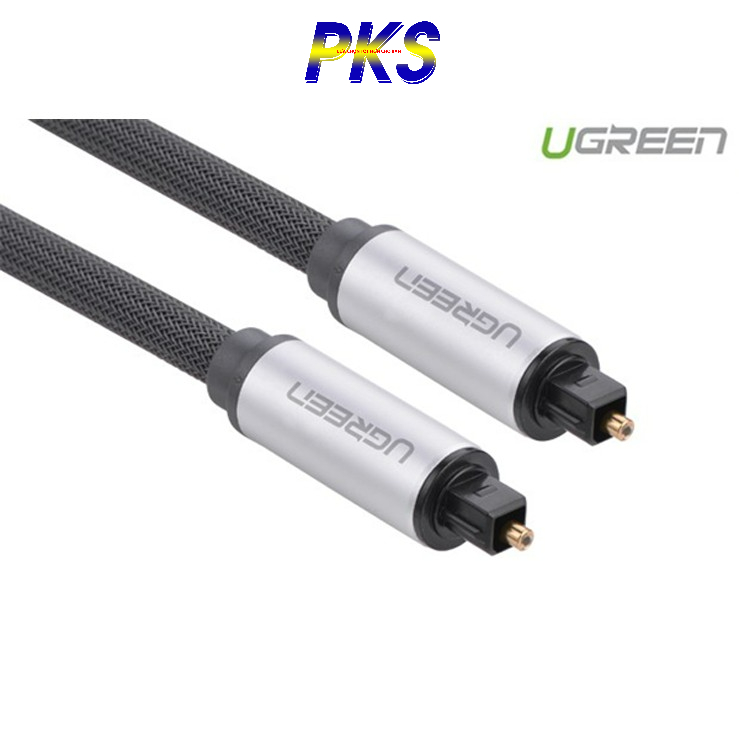 Cáp audio quang Toslink, Optical 3 Mét Ugreen 10541 vỏ nhôm - UG 10541