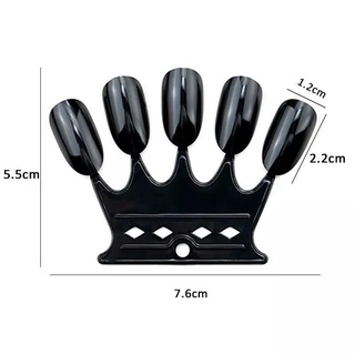 Set 10 miếng móng mẫu hình vương miện