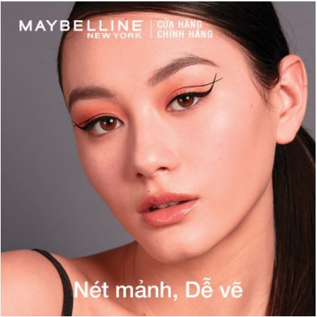 Bút Kẻ Mắt Nước Đen Tuyền Không Lem Không Trôi Maybelline New York HyperSharp Power Liner Waterproof 0.5g