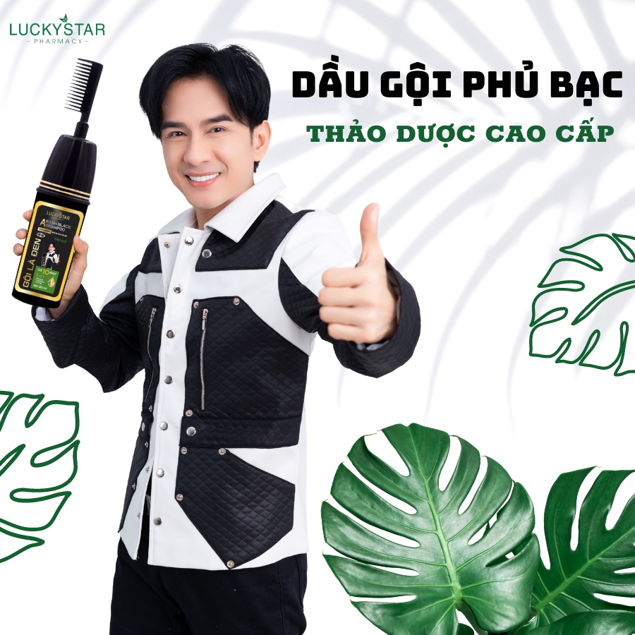 Gội Là Đen Lucky Star Màu Đen 250/500ml