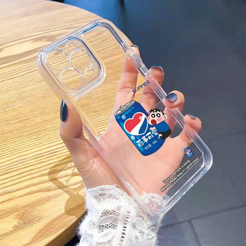 Ốp lưng iphone Ốp điện thoại Suntaiho TPU hình chai nước ngọt thích hợp cho iPhone 11 Pro 13Pro Max 12 Pro Max Xs Max Xs XR 7 8 Plus