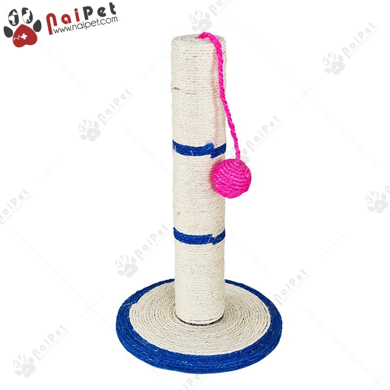 Đồ Chơi Trụ Cào Móng Có Bóng Treo Cho Mèo TCM012
