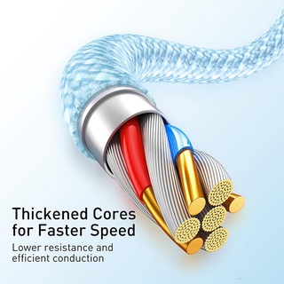Dây cáp sạc nhanh Baseus cổng USB sang IP 2.4A
