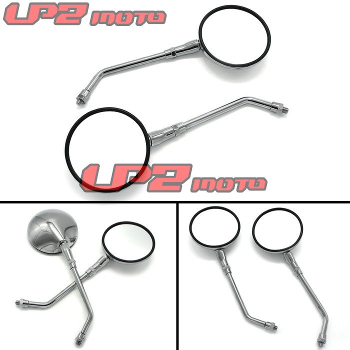 ★Gửi★Thích hợp cho Honda Stick King CB400SS CL400 Retro Car Orthodontic 10mm Kim loại Gương chiếu hậ