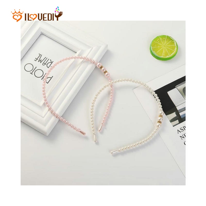 Băng đô đính ngọc trai thanh lịch thời trang cho cô dâu