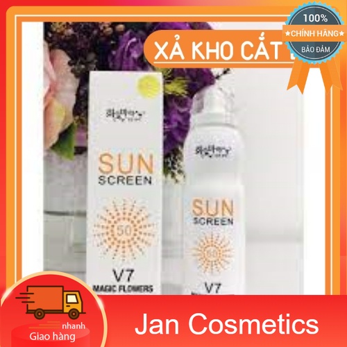 Xịt chống nắng V7 SunScreen 200ml [Hàn Quốc]